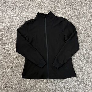 Women's Black Scrub Jacket